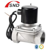 Buy cheap Stainless Steel Electric Water Fluid Threaded Solenoid Valve GB/12224 product