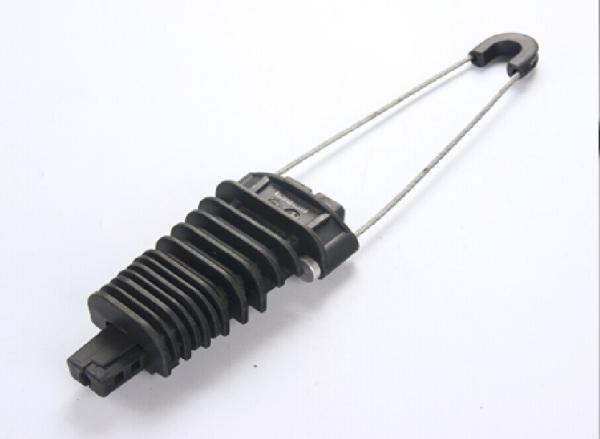 Buy cheap Black Plastic Anchoring Clamp ADSS Cable Fittings from wholesalers