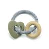 Buy cheap Infant Natural Montessori Silicone Wood Teether Sensory Chew Bracelet from wholesalers