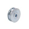 Buy cheap Vertical Lathe CNC Turning Galvanized Sheave Carbon Steel 45# Mechanical pulley from wholesalers