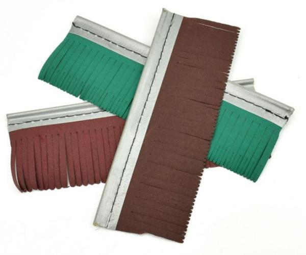 Buy cheap Industrial Custom Brush Strip Sandpaper Polishing Strip Brush For Wood Polishing from wholesalers