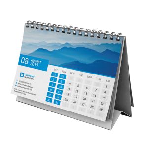 Buy cheap Folding Office Desk Custom Calendar Printing With Business Advertising Printed from wholesalers