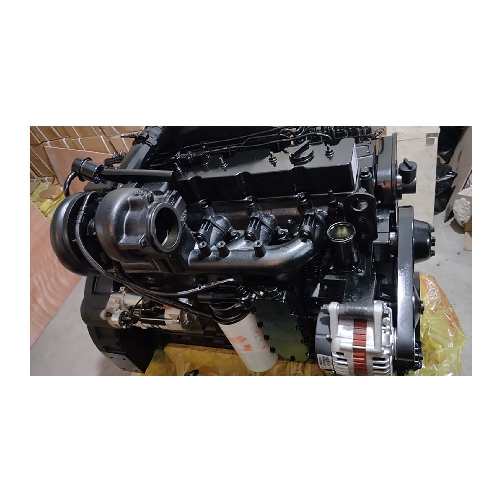 HAOJUN 6CTA8.3-C215 Diesel Engine Assembly for Construction Machinery 6 Cylinder 215hp