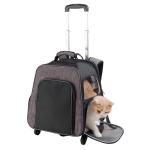 Pet Trolley Suitcase Bag Large Space Silent Universal Wheel Folding Trolley Pet