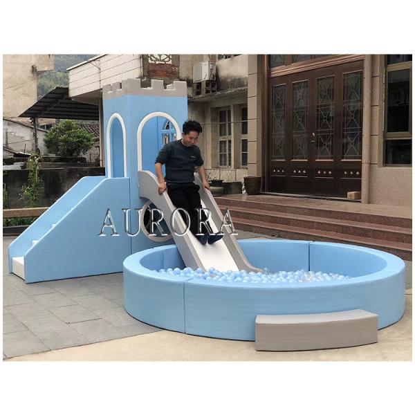 5-10 Person Entertainment Centre Kids Soft Play Equipment With Ball Pit Soft