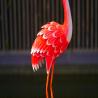 Buy cheap Outdoor Metal Flamingo Yard Decor Lawn Flamingo Metal Statue from wholesalers
