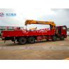 Buy cheap Shacman 8x4 12Wheeler Truck Mounted Telescopic Crane With XCMG from wholesalers