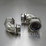 Durable 90° Degree Hose Fitting Right Angle Tube Connector Male Threaded Brass