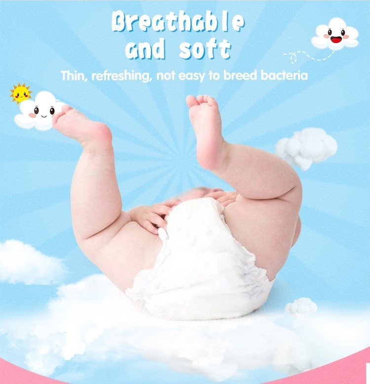 Breathable Soft Disposable Baby Training Pants For Girl Boy