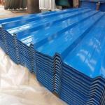 Zinc Iron Galvanized Sheet Metal Roofing / GI Corrugated Steel Sheet