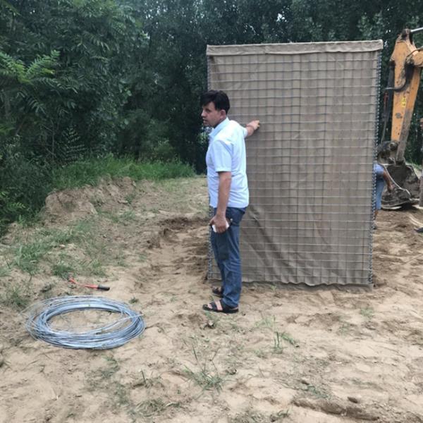 Buy cheap ISO Approval Professional Defensive Hesco Barrier Filled Sand For Military from wholesalers