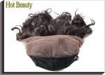 Glueless Human Hair Full Lace Wigs Body Wave , Bleached Knots Real Hair Wigs
