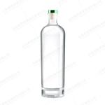 Buy cheap Design Short Neck Thick Bottom Craft Fine Wine Glass Bottle with Colored T Tap from wholesalers