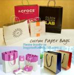 ECO Friendly Bread Paper Bag/Snack Food Packaging/Brown Kraft Paper Bags,Print