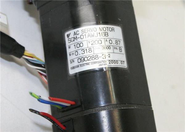 Quality SGM-01AWJ16B  Industrial Servo Motor Yaskawa Electric servo motor 0.318N.m 100w for sale
