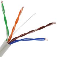 Buy cheap HDPE 24AWG Cat5e Network LAN Cable , 100 Ft Cat5e Ethernet Cable UTP product