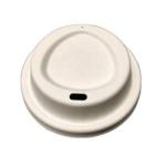 Sugarcane Bagasse Cup Cover Swivel Take Away Disposable Paper Custom Cup Lid