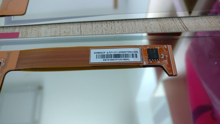 Custom E Ink Screen Monitor , ED060SCP Hdmi E Ink Display For Kindle 4 / 5 / 6