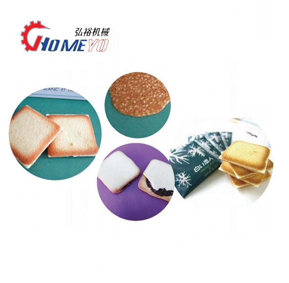 Automatic Sesame Cracker Biscuit Cookie Making Machine Moulding Forming For Bakery