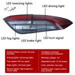 For Maserati Levante 16-20 Taillight Assembly Modified Led Light Drl Brake