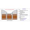 Buy cheap Hot dipped galvanized horse stable panels and horse stall box from wholesalers