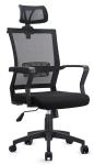 Gas Lift Mesh Seat Office Chair , Head Up And Down Adjustable Computer Chair
