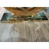 Buy cheap Simple Leisure 150cm Stainless Steel Marble Dining Table from wholesalers