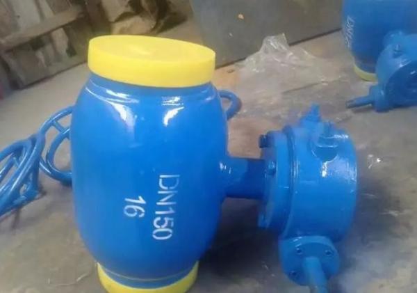 Buy cheap Gear Worm Full Welding Ball Valve with DN150 PN16 Stainless Steel Material from wholesalers