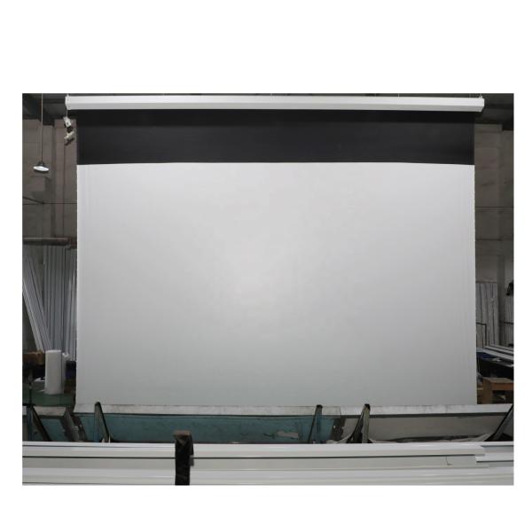 300 Inch Electric Projector Screen Tab Tensioned Motorized Projection Screen For
