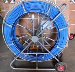 Diameter 11mm Fiberglass Conduit Rodder Galvanized Strengthened Frame