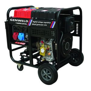 Buy cheap GENWELD 13000CSD(E) Digital voltage regulation Diesel generator sets from wholesalers