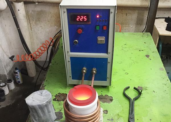 Buy cheap Aluminum Induction Gold Melting Furnace Metal Small 25 Kw 4minutes from wholesalers