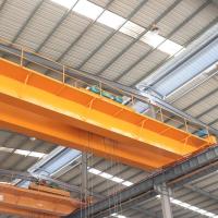 Buy cheap European Standard Double Girder Overhead Crane 5 Ton Overhead Hoist product