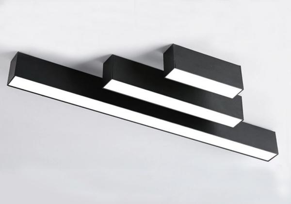 Quality 60W Linear Led Suspended Lighting 600mm Size Flicker Free Dimmable for sale