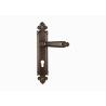 Buy cheap 135mm 63mm Vintage Solid Brass Bronze Interior Door Handles For Luxury Door from wholesalers