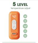 FAST Heating Temperature Control Bottle Warmer Travel USB Milk Warmer