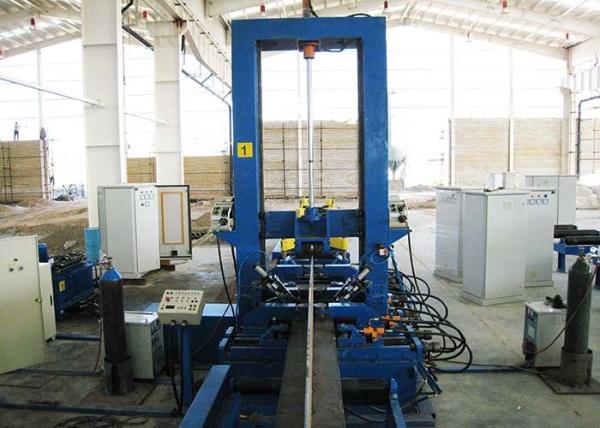 Buy cheap Stainess Steel H Beam Assembly Machine Hydraulic Automatic Centering 16.5 KW from wholesalers