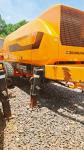 60m3/H 180m 174kw Trailer Concrete Pump High Safety Easy To Clean Yellow