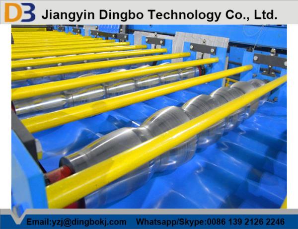 Buy cheap Trapezoidal Roof Steel Tile Forming Machine With Chain Transmission from wholesalers