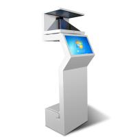 Buy cheap Floor Stand 3D Holographic Display Showcase Touch Screen Built - In Speakers product