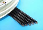 Soft White 1.5KV Silicone Fiberglass Sleeving for Wire Insulating Electric