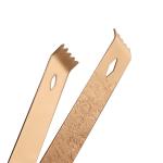 Copper Stainless Steel Ice Tongs For Tea Party Coffee Bar Kitchen
