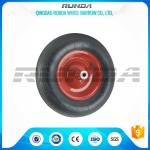 Abrasion Resistant Heavy Duty Rubber Wheels , 4PR Heavy Duty Wheels For Trolleys