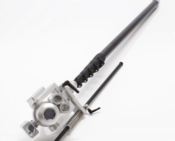 Buy cheap Telescopic Pole Mounted Survey Camera , Sewer Pole Inspection Camera With Laser from wholesalers