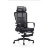 Buy cheap Stainless Steel Executive Office Chair with Footrest and Tilt Mechanism in Fabric Mesh from wholesalers