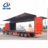 Buy cheap Aluminum Alloy Mobile Stage Trailer 12500*2500*1550mm Hydraulic Trailer Manufacture from wholesalers
