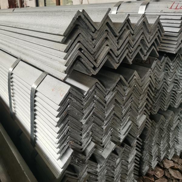 Buy cheap Hot Dipped Q235 Q345 Galvanized Angle Steel Equal Building Material Good Stability from wholesalers