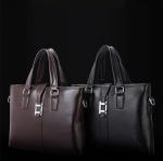 2017 Men Casual Briefcase Business Shoulder Bag Leather Messenger Bags Computer