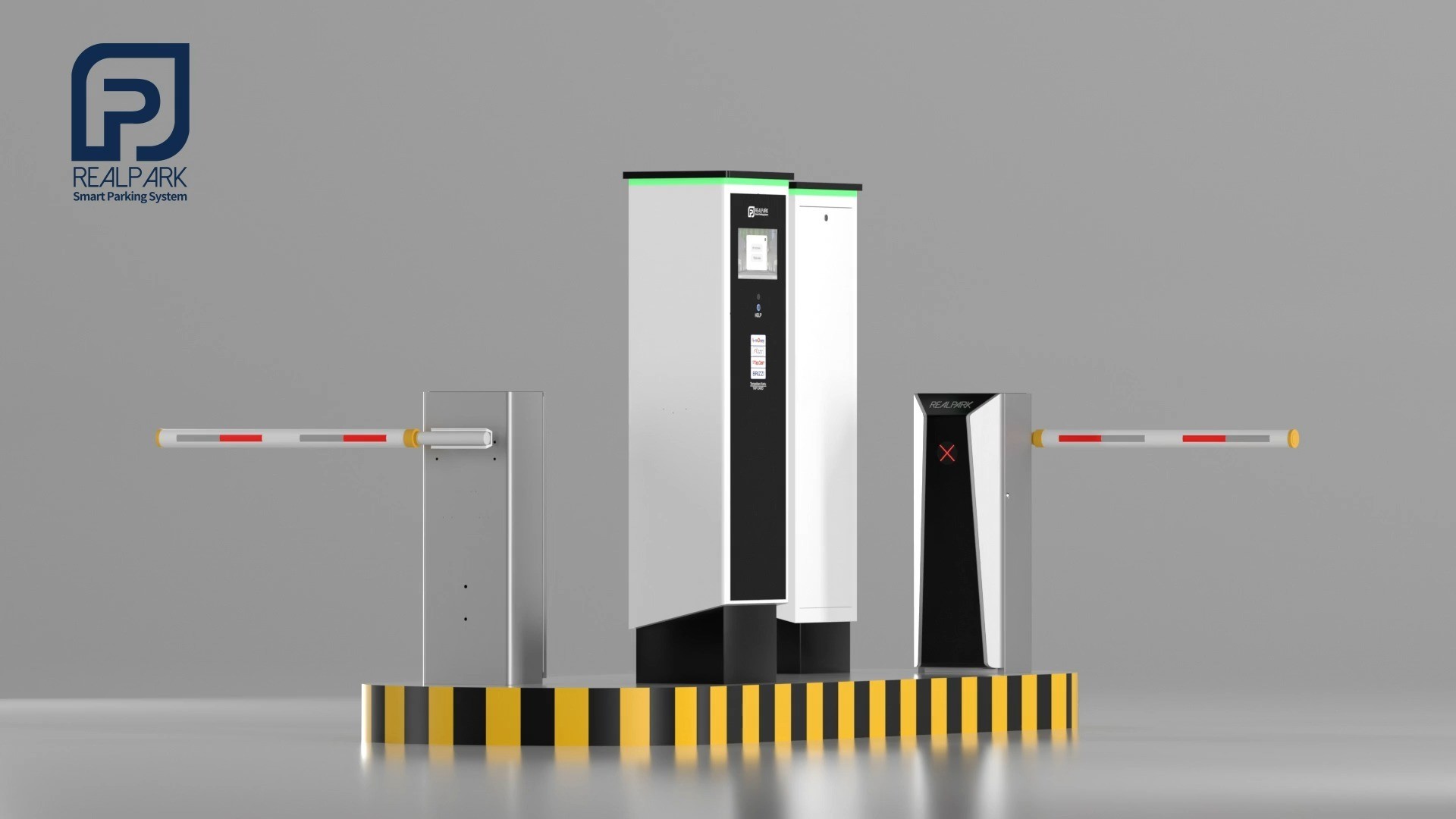 Outdoor Indoor Automated Parking Ticket System LPR Parking Solution