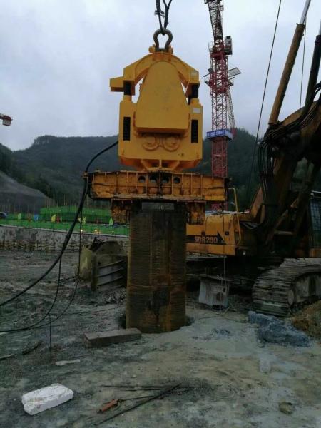 Electrical Driven Vibro Diesel Pile Hammer Construction Equipment Hydraulic 1050